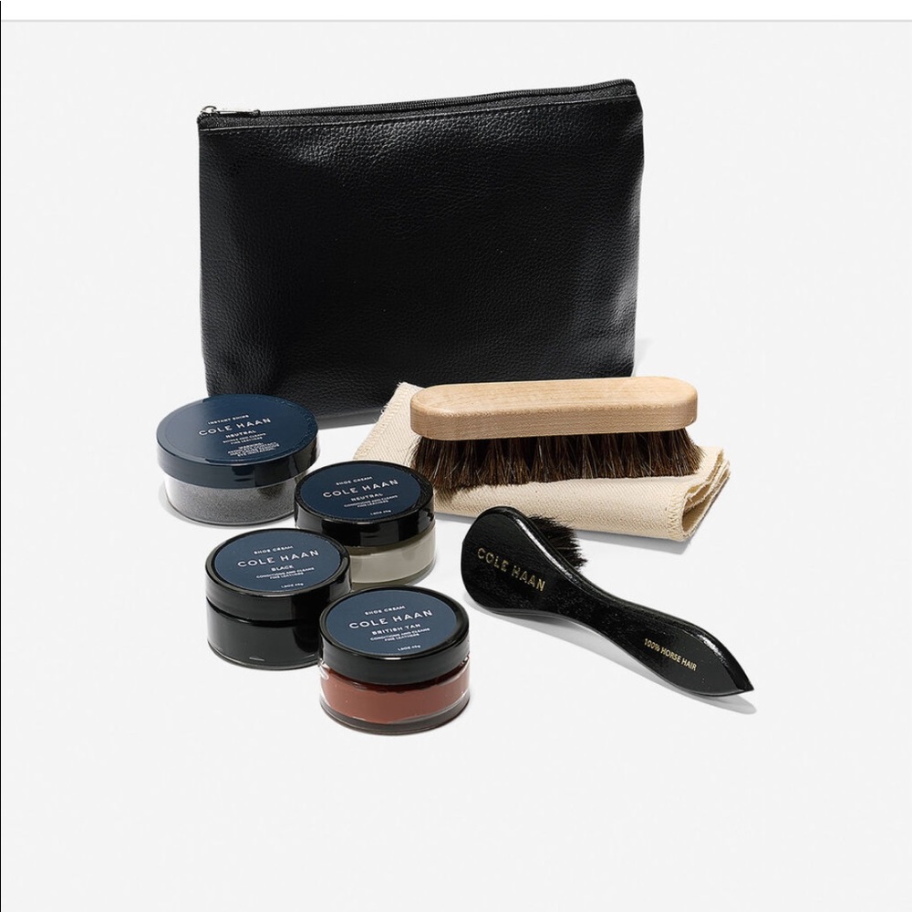 Cole Haan shoe care kit